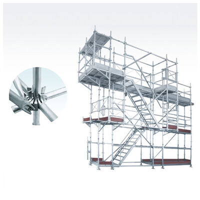 Q235 Steel Ringlock System Scaffolding for Architecture Projects in Market