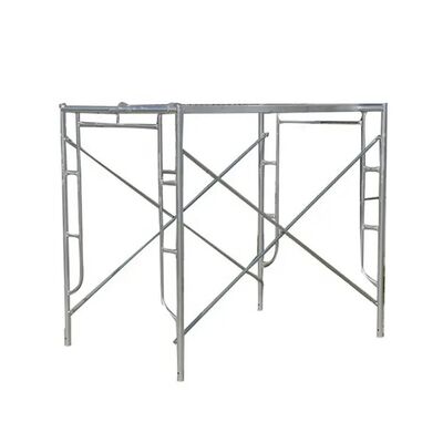High Load Capacity Q235 Steel Frame System Scaffolding For Quick Assembly
