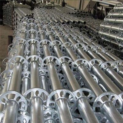 Stable Q355 3.2MM Quality HDG Scaffolding Steel Ringlock for Tunnel Engineering