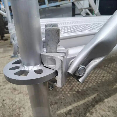 Multidirectional 3M High Wedge Lock Galvanized Steel All Round Ring System Scaffolding