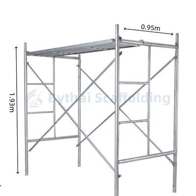 1000kg Load Capacity Scaffold Steel Double H Type Mason Frame with Easy Assembly and BS Certification
