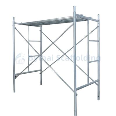 1000kg Load Capacity Scaffold Steel Double H Type Mason Frame with Easy Assembly and BS Certification