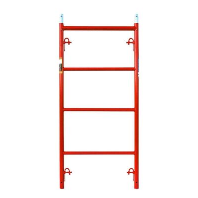 Steel Frame Scaffolding 3ft X6ft Blue Pre-Galvanized Q235 with High Safety and Narrow Ladder W Style