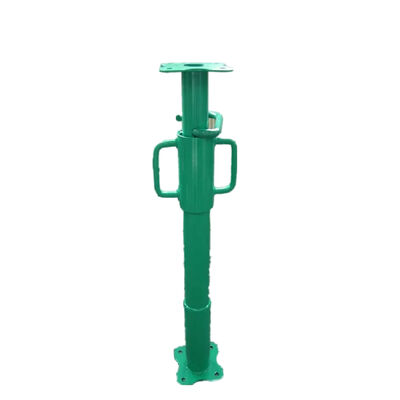 Steel Prop With U‑Head, Heavy Duty Galvanized Steel Adjustable Shoring Prop for Building Concrete Support BYTHAI