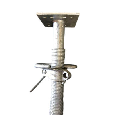 Construction Steel Prop, Hot‑dip Galvanized Height‑adjustable Construction Steel Prop for Concrete Formwork Load Support BYTHAI