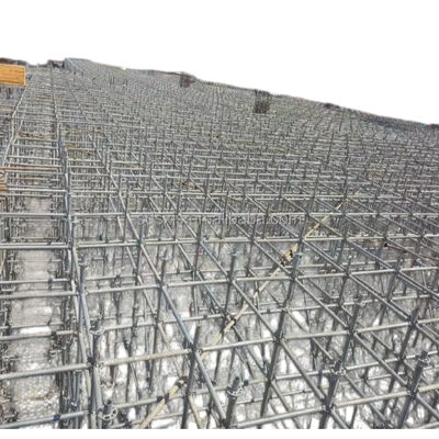 ringlock scaffolding Q235 hot dip galvanized steel heavy duty type for building construction support and temporary construction working platforms BYTHAI