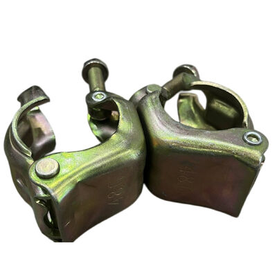 fixed coupler scaffolding high strength carbon steel galvanized reinforced for industrial scaffolding frame fixing and structural bracing connection BYTHAI