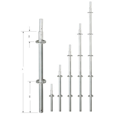 Hot dip Galvanized Q235 Steel Ringlock Scaffolding for Architecture Construction