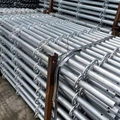 Construction Multi Pole Wedge Lock Scaffolding System Ringlock Standard with Spigot