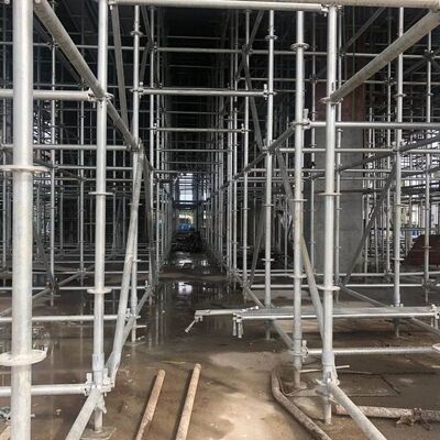 Diagonal Brace / Ledger / Standard Ringlock System Framework for Construction