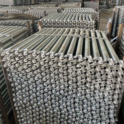 Q355 Multi-Pole Pin Lock Modular Scaffolding System Ringlock Bracing Industrial Design Style