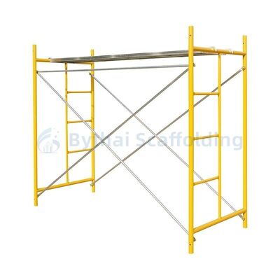 Layher Scaffold System Q355 HDG Walk Thru Frame for High Rise Projects