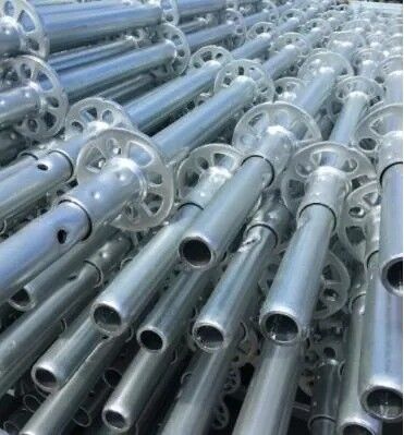 Ringlock Ledger Spacing Rosette Q355 Steel 3.0mm Hot-dipped Galvanized Rosette for Lightweight Construction