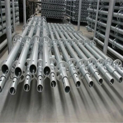 Ringlock Ledger Spacing Rosette Q355 Steel 3.0mm Hot-dipped Galvanized Rosette for Lightweight Construction