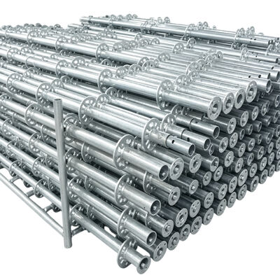 Scaffold Coupling Pins Hot Dip Galvanized Q235 Carbon Steel Spigot Pin Fit 48.3mm Tube for Ringlock Standard Vertical Connection BYTHAI
