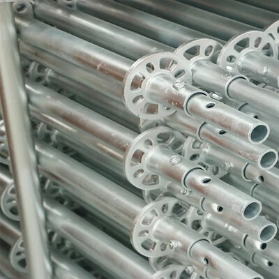 Scaffolding Pin Hot Dip Galvanized Q235 Carbon Steel Lock Pin 210mm Fit 48.3mm Tube for Ringlock Ledger Connection in Construction BYTHAI