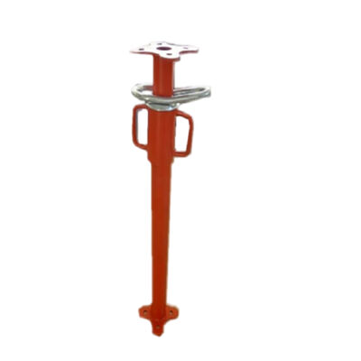 Steel Prop With U‑Head, Heavy Duty Galvanized Steel Adjustable Shoring Prop for Building Concrete Support BYTHAI