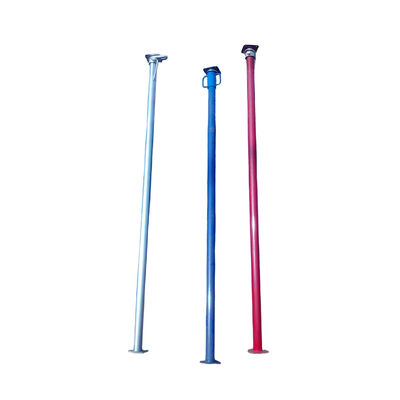 Construction Steel Prop, Hot‑dip Galvanized Height‑adjustable Construction Steel Prop for Concrete Formwork Load Support BYTHAI