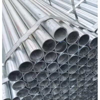 scaffold tube Q235 hot dip galvanized 48.3mm outer diameter 3.2mm wall thickness 1‑6m custom cut length for high‑rise building exterior scaffold construction BYTHAI