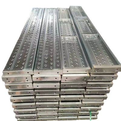 extension plank aluminium high grade aluminum alloy telescopic adjustable anti-slip surface for scaffolding platform extension and construction site walkways BYTHAI