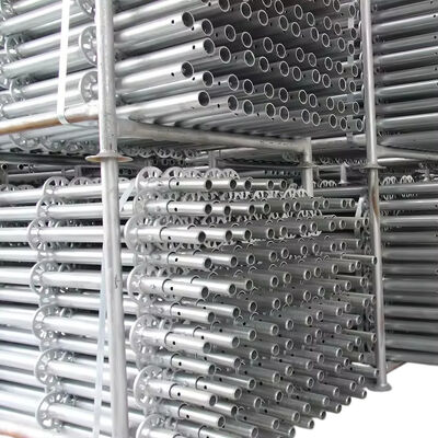 ringlock guardrail Q235 hot dip galvanized steel heavy duty safety barrier for ringlock scaffolding edge protection and site safety BYTHAI