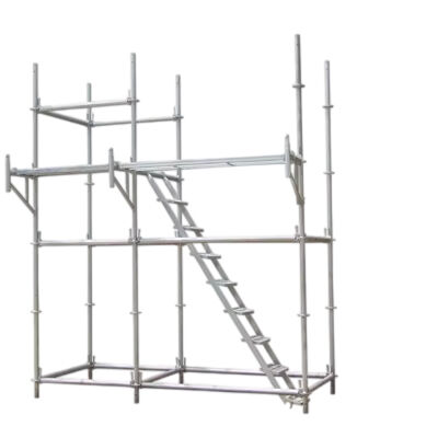 ringlock scaffold high strength galvanized corrosion resistant steel for industrial building maintenance and temporary construction support BYTHAI